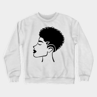 The Fierce Fro Crewneck Sweatshirt